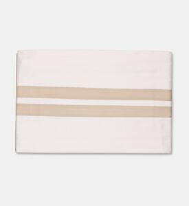 Philipp Plein Stripe Pattern Double Bed Set, White, 240x220-cm, Packshot View