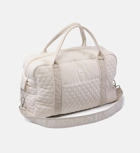 حقيبة يد للحفاضات بتصميم هندسي