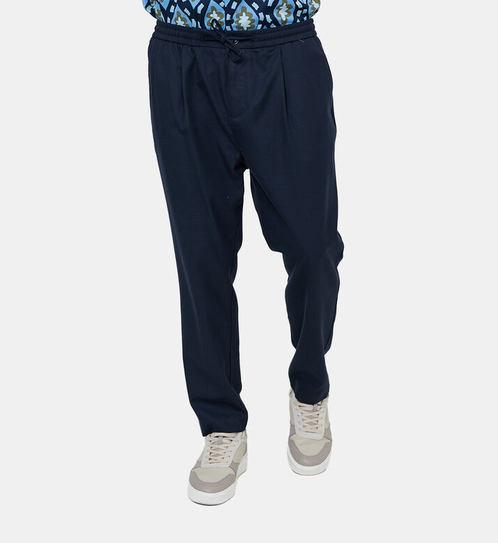 Morton Cotton-wool Blend Twill Joggers Morton Cotton-wool Blend Twill Joggers