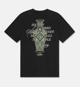 Les Deux Ts Faience, Black, L, Packshot View
