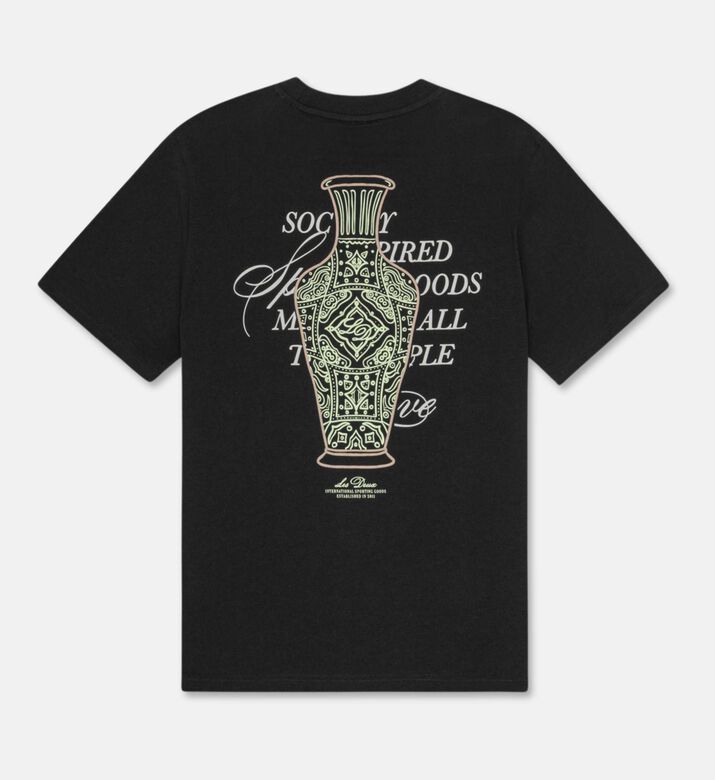Les Deux Ts Faience, Black, L, Packshot View