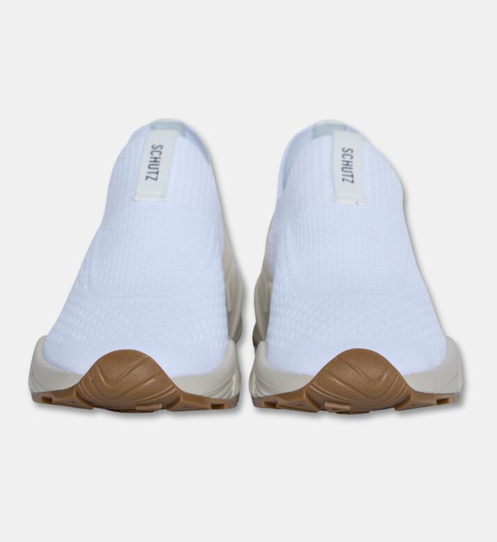 Schutz Slip-on Knit Sneakers, White, Eu-40, Packshot View