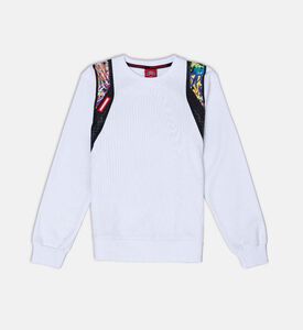 Les Backpack-in-the Crew Sweatshirt
