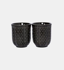 Manganese Tea Cup 2-piece Set Manganese Tea Cup 2-piece Set