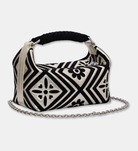 Arad Ghaderian Leather Patchwork Bag, Gold, Packshot View