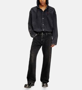 بنطال جينز 1980 بقصّة دي إيبر متوسط الخصر مريح