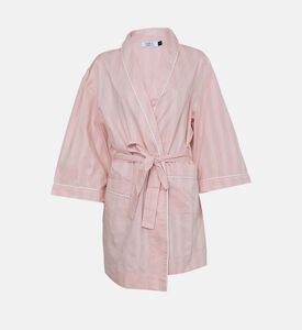 Cotton Stripped Robe