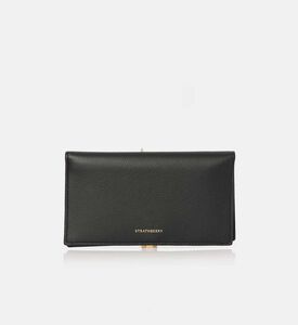 Strathberry Melville Street Large Wallet, Black, Packshot View