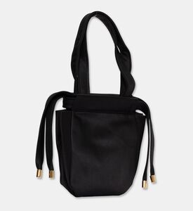 Patou Satin Drawstring Evening Pouch, Packshot View