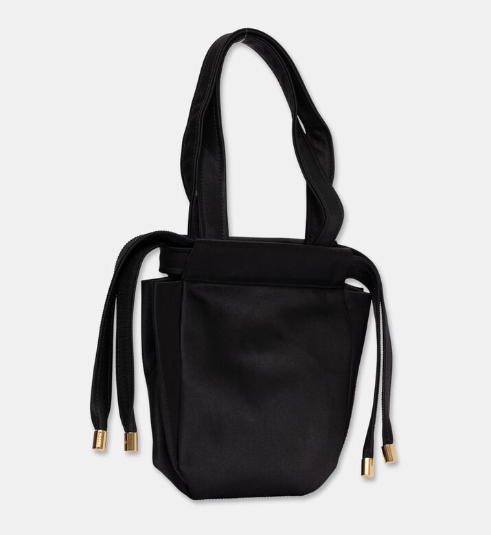 Patou Satin Drawstring Evening Pouch, Packshot View