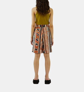 Doris Printed Tencel Shorts