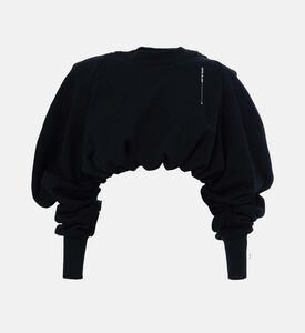 سترة قصيرة بأكمام طويلة