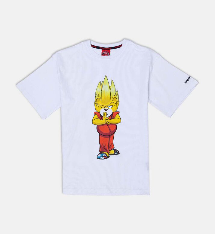 Character-print Crewneck T-shirt