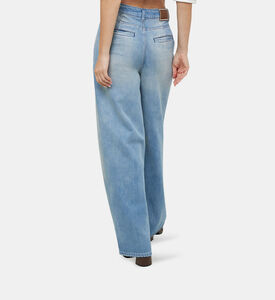 Five-pockets Wide Leg Denim Pants Five-pockets Wide Leg Denim Pants