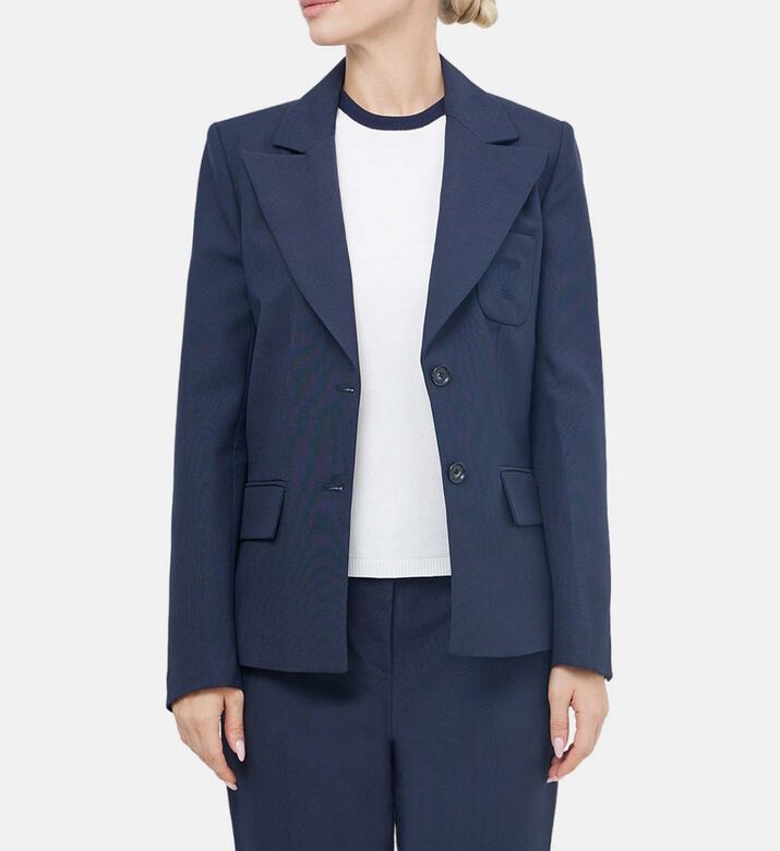 Vanny Embroidered Wool Blazer Vanny Embroidered Wool Blazer