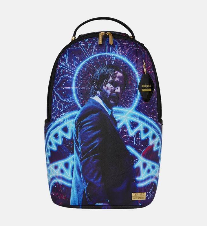 Sprayground John Wick Neon Design Backpack, Packshot View