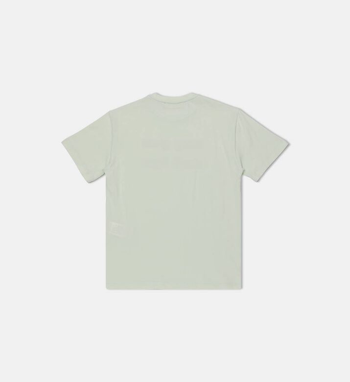 La Mia Bambina Cotton Short-sleeve T-shirt, Light-green, 8y, Packshot View