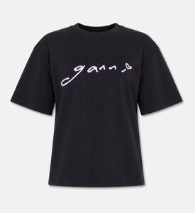Ganni Jersey Relaxed-fit T-shirt, Packshot View