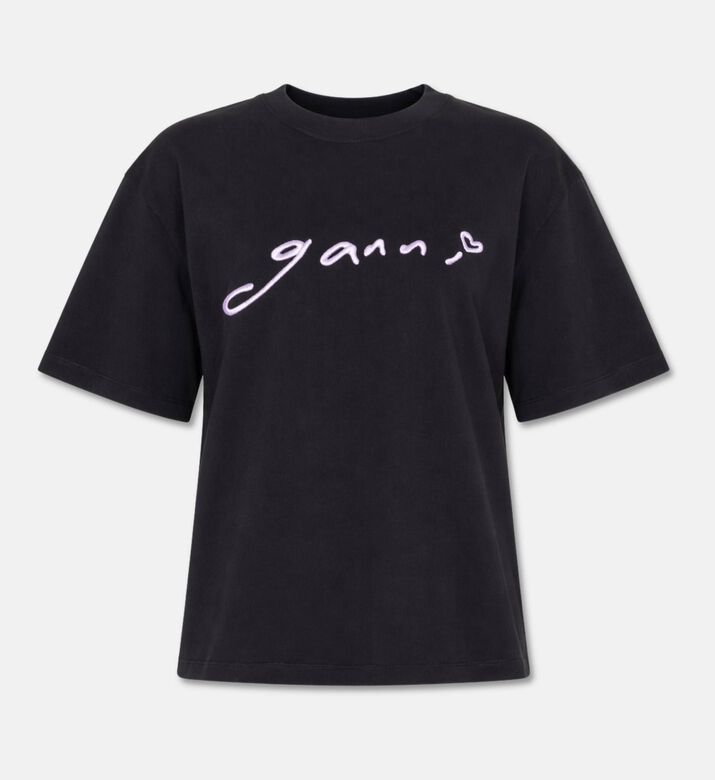 Ganni Jersey Relaxed-fit T-shirt, Packshot View
