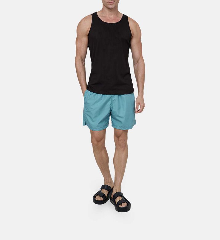 شورت سباحة نايلون بقصة عادية شورت سباحة نايلون بقصة عادية