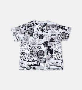 Rodney Collage-print T-shirt