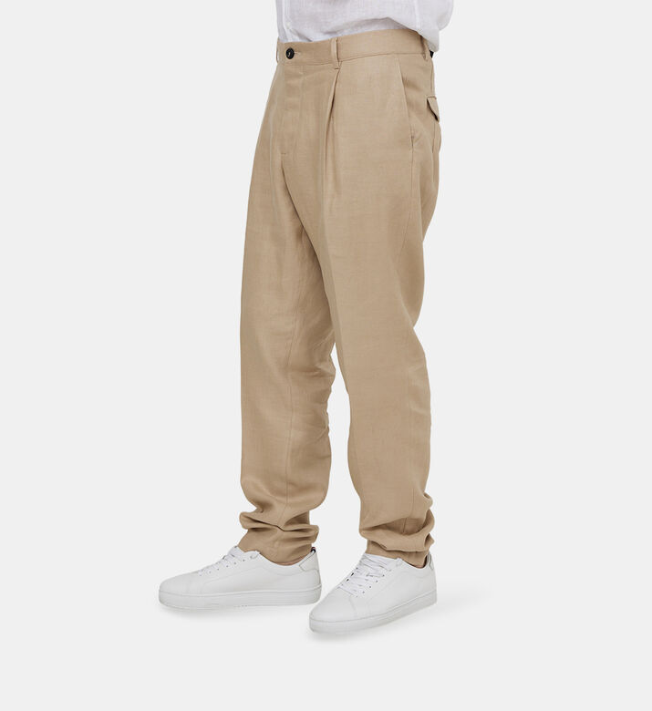 Pure Linen Chino Pants