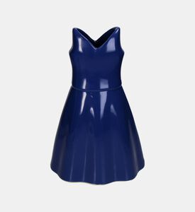 مزهرية فخار الناعم بشكل فستان 22.5×16.3×34 سم