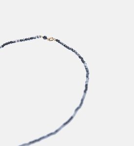 Hematite Silver-toned Beads Necklace