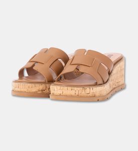 Bibilou Shoes Sabot, Light-brown, Eu-40, Packshot View