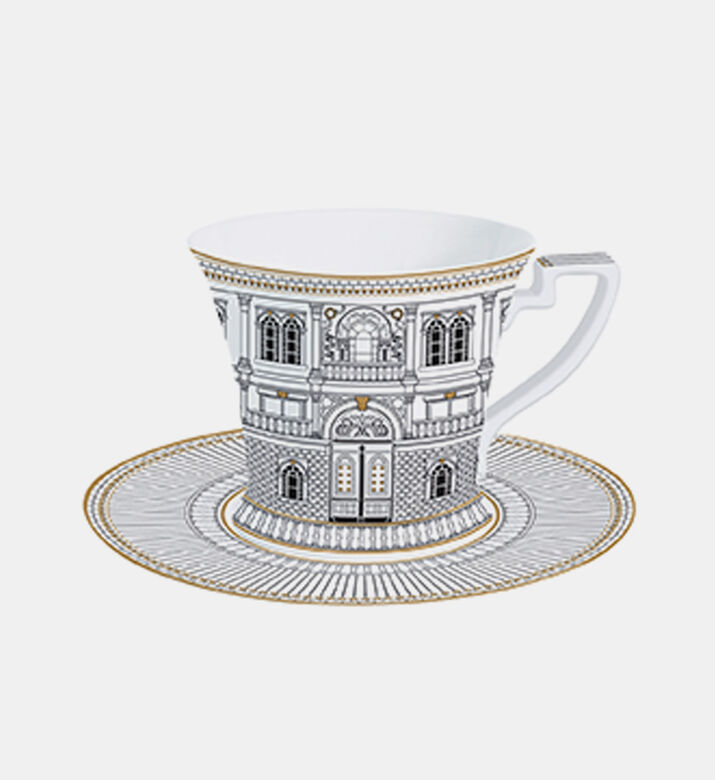 Palazzo Porcelain Coffee Saucer