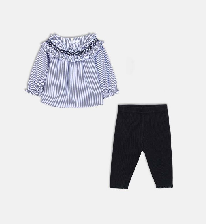Stripe Pattern Regular-fit Set Stripe Pattern Regular-fit Set