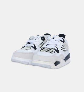 Air Jordan 4 Retro Leather Sneakers