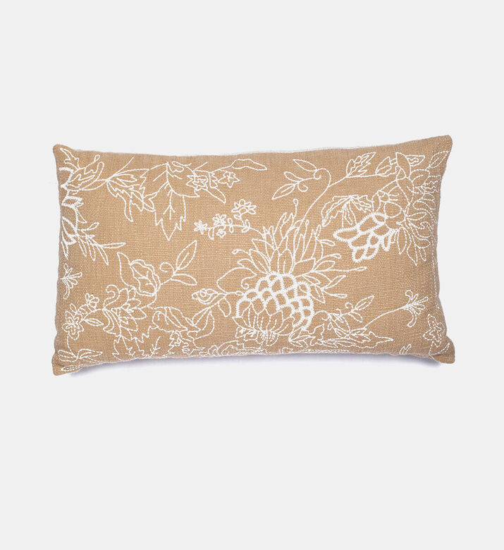 Home Deco and More Lodi Handloom Cotton Throw Filled And Vaccumed Cushion, Packshot View