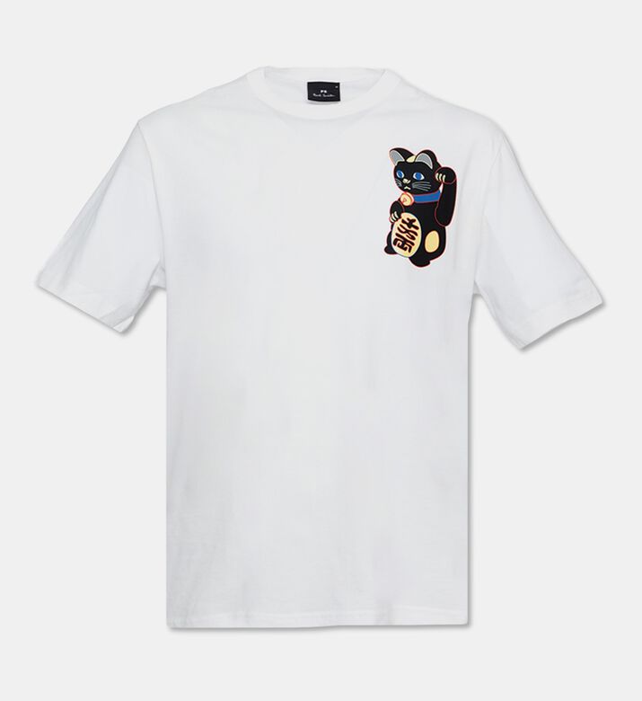 Paul Smith Ts Cat, Off-white, Xxl, Packshot View