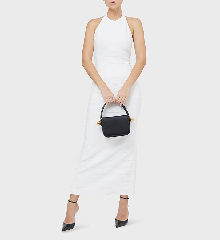 Sporty Halter Bandage Column Gown Sporty Halter Bandage Column Gown