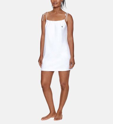 Frensh Terry Logo Mini Dress