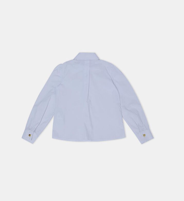 Logo-embroidered Poplin Shirt Logo-embroidered Poplin Shirt