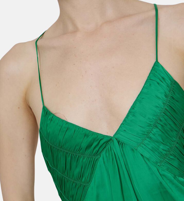 فستان رايونا قصير ساتان