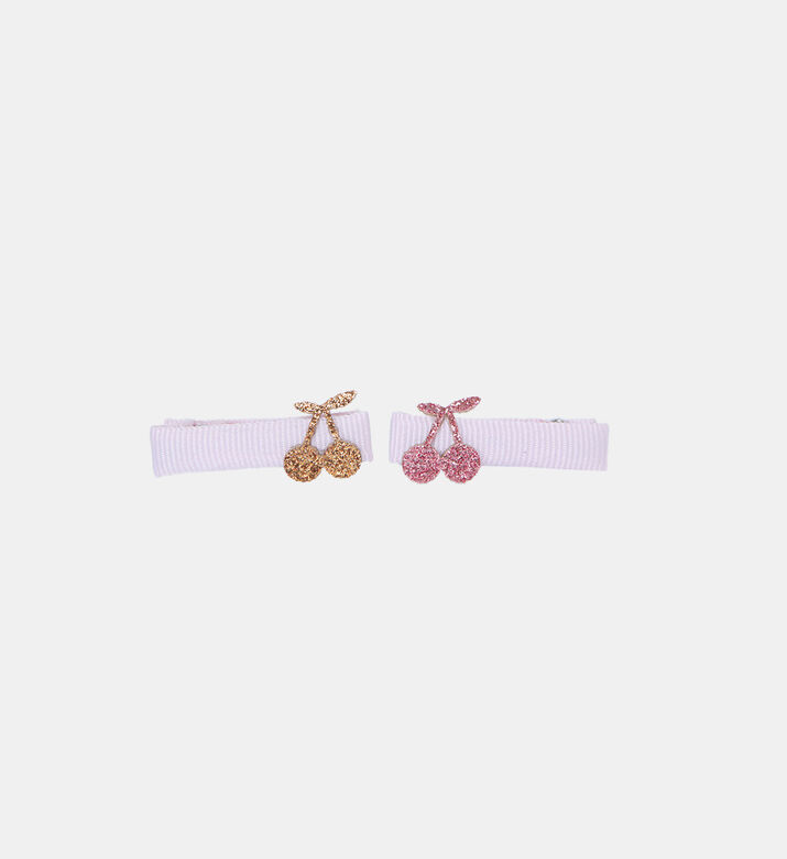 Cherry Hair Clips Set