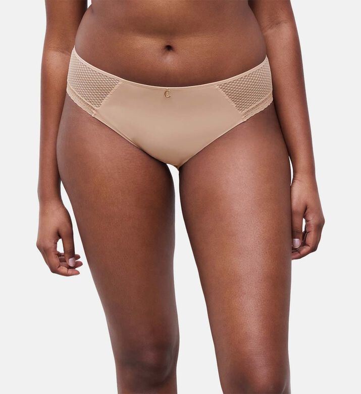 Chantelle Brief, Beige, Xs, Model View