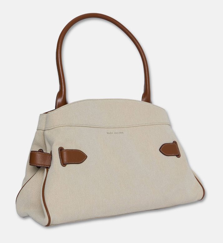 Marc Jacobs Canvas Leather Satchel Bag, Packshot View