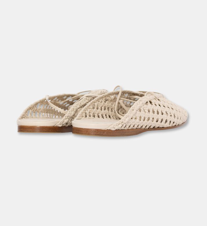 Forte-Forte Hand-braided Ballerina Flats, Packshot View