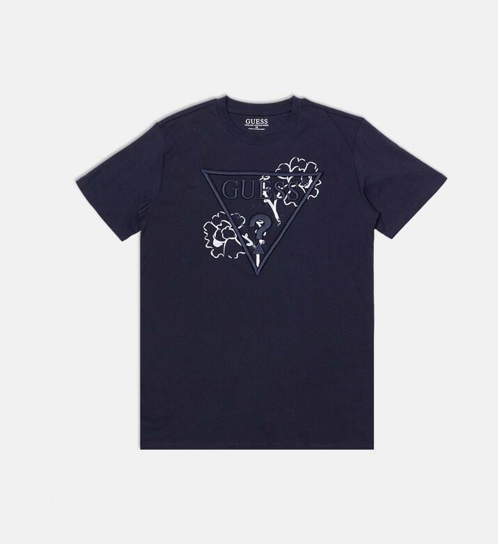 Logo-embroidery Regular-fit T-shirt