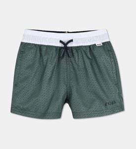 Boss Monogram-print Swim Shorts, Packshot View