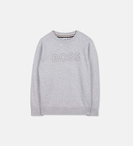 Cotton Chest Logo-print Sweater