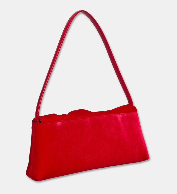 Rotate Velvet Knot-detail Handbag, Packshot View
