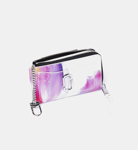 محفظة ذا فيوتشر فلورال يوتيليتي سناب شوت بسحّاب علوي