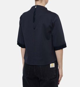 Beatrice B Three-quarter High Neck Top, Model View Beatrice B Three-quarter High Neck Top, Model View