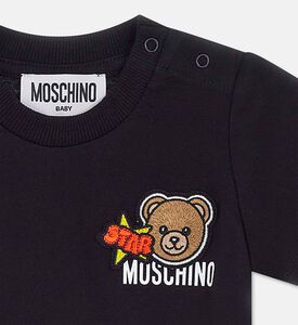 Moschino BKT Embroidered Star Teddy T-shirt, Packshot View