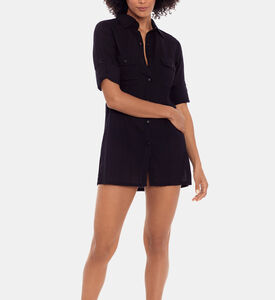 Crushed Cotton Camp Shirt